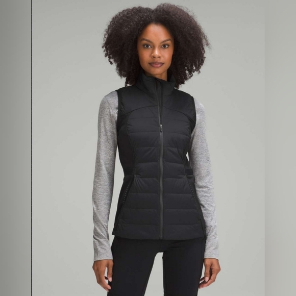 lululemon athletica Jackets & Blazers - Lululemon Down for It All VestBlack size 8